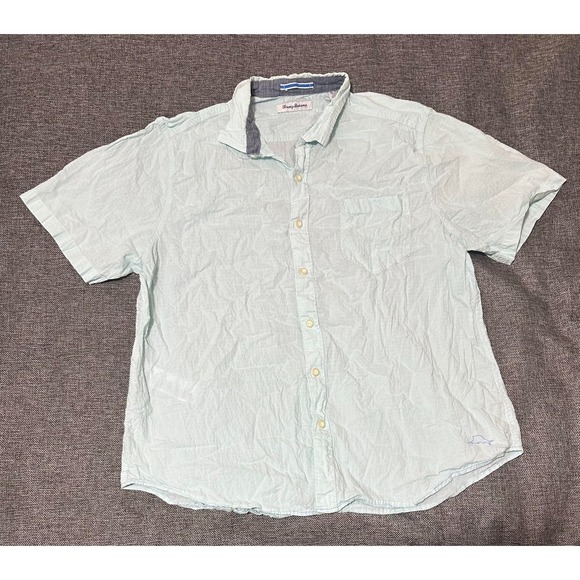 Tommy Bahama Other - Tommy Bahama Men's XL Light Blue Short Sleeve Shirt